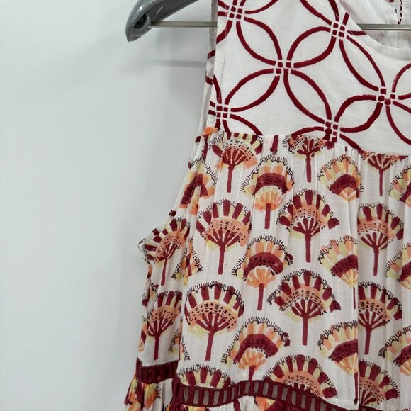 Ash and Eden Aba Tiered Sleeveless Midi Dress size XS NWT Tuckernuck - Picture 3 of 11